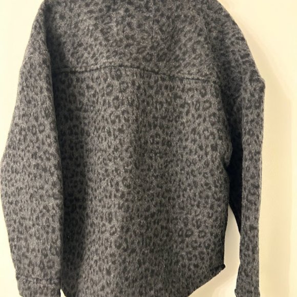 Gap Kids Leopard Print Shirt Jacket - Picture 6 of 7